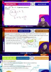 6. Sınıf Bursluluk Hazırlık Eğitim Seti (Online Ful Eğitim)