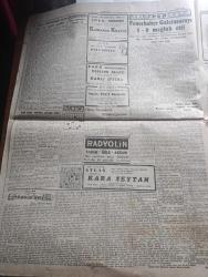 Cumhuriyet Gazetesi - 7 Kasım 1949 - çok dikkat edilecek bir nokta Cumhuriyet Başmakale - Sabahattin Ali'nin öldürüldüğü yerde Dün bir keşif yapıldı - Ali Ertekin Sabahattin Ali'yi öldürdüğü yerde oturuyor fotoğraf - kremlin'in tehditlerle dolu sulh taarruzu - Sovyet politbürosundan Malenkov Molotov Voroşilov Ve Stalin bir merasimi seyrederken fotoğraf - Demokrat Parti başkanı Celal Bayar hedefimiz yakındır diyor - Çalışma Bakanı Reşad Şemsettin Sirer'in Adana'daki konuşması - Fenerbahçe 1 Galatasaray 0  fotoğraf - askerlik müddeti azaltılmayacak - Moskova'da 3 yıl yazan Bedell Smith Yazı Dizisi - Farabinin ölümünün bininci yıldönümü yazan doktor Kemal Saraçoğlu - Chopin konseri Dün verildi - Turgut Reis yazan Halikarnas Balıkçısı Yazı Dizisi - Kara şeytan filmi Atlas sinemasında - yeni ses tiyatrosunda Deli Gönül - serbest güreş birinciliklerini Kasımpaşa kazandı - Perihan Altındağ Sözeri Ve İsmail Dümbüllü bu akşam Kadıköy Süreyya sinemasında - Dram kısmında Faust oyunu - Philips