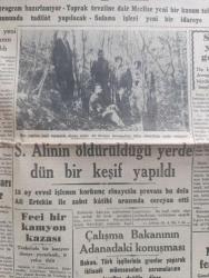 Cumhuriyet Gazetesi - 7 Kasım 1949 - çok dikkat edilecek bir nokta Cumhuriyet Başmakale - Sabahattin Ali'nin öldürüldüğü yerde Dün bir keşif yapıldı - Ali Ertekin Sabahattin Ali'yi öldürdüğü yerde oturuyor fotoğraf - kremlin'in tehditlerle dolu sulh taarruzu - Sovyet politbürosundan Malenkov Molotov Voroşilov Ve Stalin bir merasimi seyrederken fotoğraf - Demokrat Parti başkanı Celal Bayar hedefimiz yakındır diyor - Çalışma Bakanı Reşad Şemsettin Sirer'in Adana'daki konuşması - Fenerbahçe 1 Galatasaray 0  fotoğraf - askerlik müddeti azaltılmayacak - Moskova'da 3 yıl yazan Bedell Smith Yazı Dizisi - Farabinin ölümünün bininci yıldönümü yazan doktor Kemal Saraçoğlu - Chopin konseri Dün verildi - Turgut Reis yazan Halikarnas Balıkçısı Yazı Dizisi - Kara şeytan filmi Atlas sinemasında - yeni ses tiyatrosunda Deli Gönül - serbest güreş birinciliklerini Kasımpaşa kazandı - Perihan Altındağ Sözeri Ve İsmail Dümbüllü bu akşam Kadıköy Süreyya sinemasında - Dram kısmında Faust oyunu - Philips