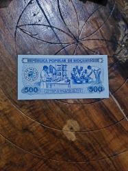 MOZAMBİK 500 METİCAİS 1989 ÇİL KONDİSYON