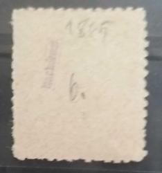 Osmanlı   1865 2 Adet  1p Ayyıldız Takse  Pulları biri sahte imzalı NADİR,RRR.