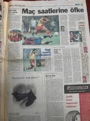 MİLLİYET GAZETESİ DOĞUM GÜNÜ HEDİYESİ - 1 KASIM 1998 - TAM TAKIM 34 SAYFADIR -Ayşe Kulin-Levent Kırca-Güneri Cıvaoğlu-Sezen Aksu-Türkan Soray-Ali Poyrazoğlu-Gazaner Özcan-Halil Özer-Togay Bayatlı-Doğan Koloğlu-Ahmet Çakar-Erdoğan Şenay-Yalçın Türk-Ömer Üründül-Tankut Antakyalıoğlu-Ömür Avcı-Cemal Ersen-Lefter-Hüseyin Kırcalı-Fevzi Gözlüer-Bülent Uzun-Kennedy-Hagi-Arif Hasan Şaş-Hikmet Karaman-Bolic-Ayşe Kulin Bosna’yı yazıyor-Sanatçı direnişi-Hava korsanı gece gömüldü-F.Bahçe söktü aldı-Hagi varsa sorun yok-Oğuz komedisi-Maç saatlerine öfke-Fener’in hakkı Fener’e-İyi futbol önemli değil-İstanbul tatsız golsüz-Trabzon’da şok ve öfke-Futbol Federasyonu’nda yetki krizi