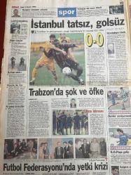 MİLLİYET GAZETESİ DOĞUM GÜNÜ HEDİYESİ - 1 KASIM 1998 - TAM TAKIM 34 SAYFADIR -Ayşe Kulin-Levent Kırca-Güneri Cıvaoğlu-Sezen Aksu-Türkan Soray-Ali Poyrazoğlu-Gazaner Özcan-Halil Özer-Togay Bayatlı-Doğan Koloğlu-Ahmet Çakar-Erdoğan Şenay-Yalçın Türk-Ömer Üründül-Tankut Antakyalıoğlu-Ömür Avcı-Cemal Ersen-Lefter-Hüseyin Kırcalı-Fevzi Gözlüer-Bülent Uzun-Kennedy-Hagi-Arif Hasan Şaş-Hikmet Karaman-Bolic-Ayşe Kulin Bosna’yı yazıyor-Sanatçı direnişi-Hava korsanı gece gömüldü-F.Bahçe söktü aldı-Hagi varsa sorun yok-Oğuz komedisi-Maç saatlerine öfke-Fener’in hakkı Fener’e-İyi futbol önemli değil-İstanbul tatsız golsüz-Trabzon’da şok ve öfke-Futbol Federasyonu’nda yetki krizi