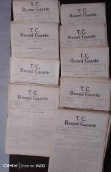 1697 T.C. RESMİ GAZETE (OCAK-ŞUBAT-MART-NİSAN-MAYIS-TEMMUZ-AĞUSTOS-EYLÜL-EKİM) 149 FASİKÜL