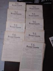 1697 T.C. RESMİ GAZETE (OCAK-ŞUBAT-MART-NİSAN-MAYIS-TEMMUZ-AĞUSTOS-EYLÜL-EKİM) 149 FASİKÜL