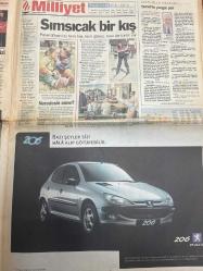 MİLLİYET GAZETESİ DOĞUM GÜNÜ HEDİYESİ - 7 MART 1999 - TAM TAKIM 34 SAYFADIR -Bülent Ecevit-Deniz Baykal-Hasan Cemal-Nail Gülen-Atilla Gökçe-Ali Eren-Ömer Üründül-Bilal Meşe-Kartal Yiğit-Halil Özer-Gürcan Bilgiç-Sina Koloğlu-Erman Şener-Nurdan Akıner-Meral Tamer-Bill Clinton-GE-Lİ-YO-RUZ-Bombacılara zorlu takip-Halka göre asıl suçlu PKK-Kartal perişan-Tribünden protesto yağdı-Devlerle harika bir gece-Çift ön libero-Löw kararsız kaldı-Ustaların TV çıkarması-Ayrıntılar önemlidir-Bravo Belediye’ye-Tarihin ortasından yol geçirdi-Clinton muz barışı istedi-Trafiğe hızlı çözüm