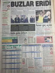MİLLİYET GAZETESİ DOĞUM GÜNÜ HEDİYESİ - 14 KASIM 2001 -TAM TAKIM 28 SAYFADIR -Ahmet Tekin-Güneri Cıvaoğlu-Hasan Cemal-Mehmet Y. Yılmaz-Murat Saygı-Ahmet Tulgar-Yusuf İslam-Nurdan Akıner-Attila Gökçe-Fatih Terim-Lucescu-Mondragon-Ümit Milli Takımı-Ergün Penbe-Hakan Şükür-Arif Erdem-Hasan Şaş-Ömer Üründül-Erdoğan Şenay-Murat Saygı-Harun Günek-Hanifi Güney-Garbis Özatay-Gizem Özdilli-Benhan Duygu-Daniel Colagrossi-İlaç gibi-Taliban dağa halk berbere-Hedef Armutlu ileri-Cep kumarı iptal edildi-Zap yapmak refleks oldu-Viagra bisiklete bindi-UFO heyecanı-Hollanda’dan çöpçü geldi-Seksi açılış-İstanbul aramızda kalsın-Terim’e dön çağrısı-Galip geldik ama barajı geçemedik-Ümitler’e yetmedi-Haydi güneşin doğduğu yere-Ağır toplar göreve-Zaplamak bende bir refleks oldu-Namazdan çıkıp imzaya koştu