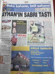 MİLLİYET GAZETESİ DOĞUM GÜNÜ HEDİYESİ - 22 HAZİRAN 2001 -TAM TAKIM 32 SAYFADIR -Necmettin Erbakan-Abdullah Karaoğlan-Fikret Bila-Hasan Cemal-Güneri Cıvaoğlu-Hakan Şükür-Erdoğan Şenay-Hagi-Süren-Arif-Jardel-Zahovic-Sergen Yalçın-Nouma-Ayhan Serkan Serhat-Naim Süleymanoğlu-Tarkan-Bilge Öztürk-Hülya Avşar-Sezen Duygu-Aysel Gürel-Sinan Çetin-Nihan Abla Kenan Baykent-Sadece levha değişir-Kafamızda deprem var-Yıldırım nazlanıyor-Hakan işi bitti-Gençlere gözaltı-Çek oyunu-Cim Bom’da yüksek tansiyon-Jardel’e banka şoku-Ayhan’ın sabrı taştı-Beşiktaş beklemede-Bir darbe de sevgilisine-Bacağa bakıp şaşırmayın-Avşar kızı yine dağıttı