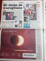 MİLLİYET GAZETESİ DOĞUM GÜNÜ HEDİYESİ - 22 HAZİRAN 2001 -TAM TAKIM 32 SAYFADIR -Necmettin Erbakan-Abdullah Karaoğlan-Fikret Bila-Hasan Cemal-Güneri Cıvaoğlu-Hakan Şükür-Erdoğan Şenay-Hagi-Süren-Arif-Jardel-Zahovic-Sergen Yalçın-Nouma-Ayhan Serkan Serhat-Naim Süleymanoğlu-Tarkan-Bilge Öztürk-Hülya Avşar-Sezen Duygu-Aysel Gürel-Sinan Çetin-Nihan Abla Kenan Baykent-Sadece levha değişir-Kafamızda deprem var-Yıldırım nazlanıyor-Hakan işi bitti-Gençlere gözaltı-Çek oyunu-Cim Bom’da yüksek tansiyon-Jardel’e banka şoku-Ayhan’ın sabrı taştı-Beşiktaş beklemede-Bir darbe de sevgilisine-Bacağa bakıp şaşırmayın-Avşar kızı yine dağıttı