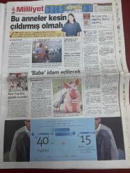 MİLLİYET GAZETESİ DOĞUM GÜNÜ HEDİYESİ - 22 HAZİRAN 2001 -TAM TAKIM 32 SAYFADIR -Necmettin Erbakan-Abdullah Karaoğlan-Fikret Bila-Hasan Cemal-Güneri Cıvaoğlu-Hakan Şükür-Erdoğan Şenay-Hagi-Süren-Arif-Jardel-Zahovic-Sergen Yalçın-Nouma-Ayhan Serkan Serhat-Naim Süleymanoğlu-Tarkan-Bilge Öztürk-Hülya Avşar-Sezen Duygu-Aysel Gürel-Sinan Çetin-Nihan Abla Kenan Baykent-Sadece levha değişir-Kafamızda deprem var-Yıldırım nazlanıyor-Hakan işi bitti-Gençlere gözaltı-Çek oyunu-Cim Bom’da yüksek tansiyon-Jardel’e banka şoku-Ayhan’ın sabrı taştı-Beşiktaş beklemede-Bir darbe de sevgilisine-Bacağa bakıp şaşırmayın-Avşar kızı yine dağıttı