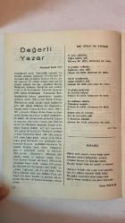 KADIN DERGİSİ, SİYASAL, SOSYAL, EĞİTSEL - TARİH: EKİM 1975 SAYI: 1081 POLİTİKA BU MU?, YAZAR: İFFET HALİM ORUZ - MURAT MUSULLUOĞLU'NUN BAŞARISI, YAZAR: HASENE İLGAZ - ANNE CİĞİM, YAZAR: EMİN RECEP GÜREL - İLGİNÇ BİR GÖSTERİ, - BANGALDES'İN RUHU ADINI TAŞIYAN GRAVÜR SERGİSİ, YAZAR: MES'UDE HONSARE - PERİHAN PARLA'YI KAYBETTİK, YAZAR: FERİT RAGIP TUNCOR - SALİHA ANIL   - MONİR İSLAM - ADİL ÜLKÜ - HEKİMLİKTE TÜRK KADININ YERİ, YAZAR : PR.DR. İLHAN KERSE - OSMANLI DEVRİNE SAHNEYE İLK ÇIKAN TÜRK KIZI AFİFE, YAZAR : F. RAGIP TUNCOR - SAYIN MELİH ÖZER VE SEVMEYİ SEVMEK KİTABI - KANUNİ SULEYMAN VE EMRİ ŞİİRİ, YAZAN: SEMİHA CEMAL KANBAY - YOKSULLARA YARDIM DERNEĞİNDE 80 KİŞİLİK İFTAR, YAZAR : MERAL DİVİTÇİ, LEMAN ARBATLI, SUZAN ARTAR - BESTECİLERİMİZİ TAKDİR VE TEŞVİK EDELİM, YAZAR :  SABRİ SÜHA - FÜSUN YÜCESOY - MUTLULUK ÜSTÜNE, YAZAR :  HALİT ÇELİKOĞLU - KENAN TAYMAZ  -  - TAM TAKIM EKSİKSİZ 36 SAYFA