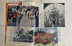 HAFTALIK - SAYI:214 - 13-19 MAYIS 2007 - 26 SAYFA - POLAT ALEMDAR'I SESLENDİREN UMUT TABAK - PELİN BATU - PELİN BATU NEDEN YAHUDİ TARİHİNİ YAZDI - KENAN DOĞULU - ANGELINA JOLIE - KENAN DOĞULU'NUN KULİSTEKİ GİZLİ SİLAHI KONUŞTU - ANGELINA JOLIE ÖLÜMCÜL HASTALIĞA MI YAKALANDI - KURTLAR VADİSİ'NİN POLAT'I KARİZMASINI UMUT'A BORÇLU - HAFTANIN FOTOĞRAFLARI - VEGETARIANS TASTE BETTER - YAPRAKLI PROTESTO - BİR NEVİ DİLEK AĞACI - BALON İÇİNDE EĞLENCE - KAHVALTI KEYFİ - CUMHURİYET MİTİNGİ ABD'DE - DÜNYANIN İLK SANAL MİTİNGİ - WILLIAMS'LARIN TÜRK ANTRENÖRÜ - ANGELINA JOLIE'YE NELER OLUYOR - NİŞANTAŞI'NDAN EKRANA - MİLLİ SES DOKTORUMUZ İSMAİL KOÇAK - BİR ZAMANLAR - SİNEMA-TV - UÇAN BALONLAR - RAKAMLARLA TÜRKİYE - YÜKSEK İRTİFA - SERDAR MUTLU - NÜKET MUTLU - ONUR YILDIRIM - EMEL LAKŞE - ERCAN ARIKLI - MELKE TOMER - DAGLI TU - TATAR TUNALGE - BARIS ERGÜN - NAZLI ERAY - OSMAN URASU - YENA BOKEER - SERDAR ŞENGOLER - HARUN YÜCEL - AP ONBAŞIOĞLU - BEN YARKIN - DR. ADİ OZKOL - ALİ NAZI