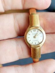 Nostalji Severlere Özel: Vintage NACAR marka, 17 Jewels ÇOK NADİR KELEPÇE MODEL KURMALI KADIN SAATİ