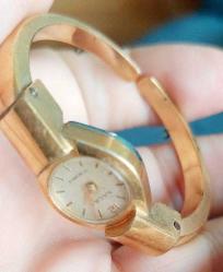 Nostalji Severlere Özel: Vintage NACAR marka, 17 Jewels ÇOK NADİR KELEPÇE MODEL KURMALI KADIN SAATİ