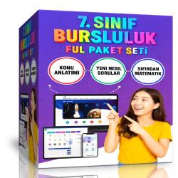 7. Sınıf Bursluluk Hazırlık Eğitim Seti (Online Ful Eğitim)