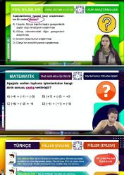 7. Sınıf Bursluluk Hazırlık Eğitim Seti (Online Ful Eğitim)
