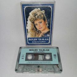 Kaset Gülen Yaman acıların kadını albümü. Oskar plak dönem Kağıt Baskı