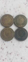 1949 - 1951 - 1955 - 1956   10 KURUŞ