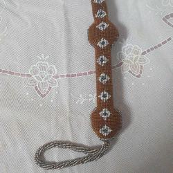 Osmanlı İşi Boncuk Örme Kırbaç (Cezaevi yapımı)