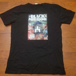 TÜRKİYEDE TEK. BLACK MİRROR TİŞÖRT. L BEDEN. KULLANILMAMIŞ.