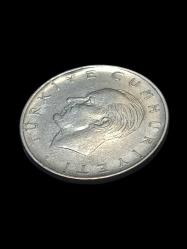 Cumhuriyet Dönemi 1 LİRA 1961 Madeni Koleksiyon Para Hobi Hediye Antika Darphane