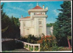 Trabzon Atatürk Köşkü eski kartpostal