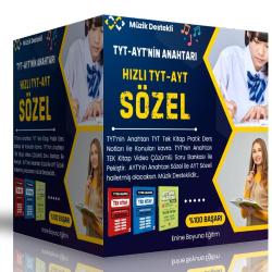 TYT’nin Anahtarı – Hızlı TYT & AYT Sözel (3 Süper Kitap Seti)