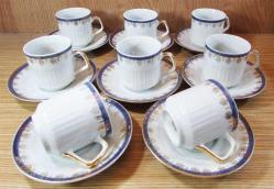 ViNTaGe İSTANBUL PorseLen 8 Lİ FİNCAN Takımı.....