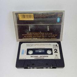 Kaset Michael Jackson dangerous albümü. 1991 Hollanda Baskı