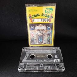 Kaset Michael Jackson dangerous albümü. Takt Music Polonya