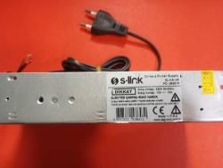 S-LİNK SL-KA145 12V 10A 120W Fansız Adaptör Güç Kaynağı Trafo (Çift çıkışlı, Sorunsuz , Kaliteli , İkinci EL)