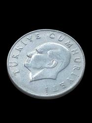 1985 Cumhuriyet Dönemi  10 Lira Madeni Koleksiyon Para Hobi Hediye Antika Darpane Numusmatik