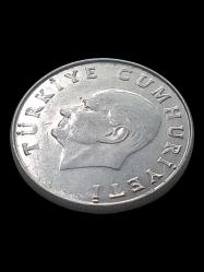 1985 Cumhuriyet Dönemi  25 Lira Madeni Koleksiyon Para Hobi Hediye Antika Darpane Numusmatik