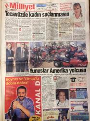 MİLLİYET GAZETESİ DOĞUM GÜNÜ HEDİYESİ - 4 NİSAN 1995 -TAM TAKIM 26 SAYFADIR -Aslıhan Koruyan-Defne Samyeli-Özlem Kaymaz-Banu Sağnak-Elif Elgaz-Arzum Onan-Özge Özsağman-Emel Yıldırım-İpek Gümüşoğlu-Orhan Pamuk-Hasan Ünlü-Musa Akak-Ahmet Çakar-Nazlı Ilıcak-Şükrü Küçükşahin-Fuat Ercan-Necmi Kepçetutan-Mesut Yavuz-Orhan Aldıngı-Sergen-Yavuz Akyüz-Aykut-Kenan Şahin-Trapattoni-Cruyff-Ristic-Sacchi-Hodgson-Schaefer-Rheigel-Terim-Heynckes-Neumann-Linda Manukyan-Nubar Manukyan-Samiha Bibiroğlu-Maison Francaise-Zsa Zsa Gabor-Shannon Tweed-Erik Estrada-Robert Caso-Silopi cezası-Alman silahları masada-Suda ölümü gördüm-Halk değerlendirme yapamıyor-Az ceset var diye üzülüyoruz-G.Saray yol gözlüyor-Cim-Bom’da çifte korku-Mutlu 3 hafta yok-İşte Daum’un İsraillisi-Aykut saltanatı-Milli takım 1 numara-Haftanın takımı-Haftanın golü-Kayyum’a hayır seçime evet-Aktaş’ın hedefi olimpiyat-Linda zamansız gitti-Kral gibi öldü-İşte beklediğiniz haber-Star 1995 Türkiye Güzellik Yarışması başlıyor-Kanal D Çılgın