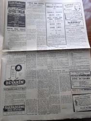 Cumhuriyet Gazetesi - 10 Ekim 1949 - millet partisinin durumu Cumhuriyet Başmakale - Hikmet Bayur ve arkadaşları hakkında adli tahkikat  fotoğraflar - Peyklerde milliyetçilik cereyanı kuvvetleniyor -  Gotwald ile Clementis bir arada fotoğraf - ara seçim arifesinde faaliyet -  Çin komünistleri Kanton önünde fotoğraf - On Binlerce lira değerindeki Üçüncü Sultan Selim divanından bir yaprak - Fenerbahçe İstanbulspor ile berabere kaldı fotoğraf - Üstad İbnülemin Mahmut Kemal - Almanya başbakanı  Adenauer Doğu Alman hükümetine çattı - teminat buhranı yazan ordinaryus profesör Doktor Hıfzı Veldet - Marko Paşa yazarı Aziz Nesin yakalandı - Nihat Erim Ankara'ya döndü - Rita Hayworth'un atı ikinci geldi - Parti adayları yazan Burhan Felek - Galatasaray Cecil takımına 31 47 yenildi - Turgut Reis yazan Halikarnas Balıkçısı Yazı Dizisi - emeklilik kanununun izahı yazan eski Maliye müsteşarı Esat Tekeli Yazı Dizisi - Beşiktaş 5 Emniyet 1 - Ziraat Bankası - İstanbul Ankara Radyosu Programı - bulmaca