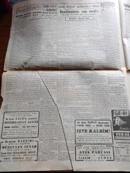 Cumhuriyet Gazetesi - 4 Mart 1943 - Polonya'nın davası Cumhuriyet Başmakale - Almanlar Rjev şehrini dün tahliye ettiler - buzlu mevzilerden hasmı atmak için alev makinesi kullanan Alman askerleri fotoğraf - Kudüs radyosunda arkadaşımız Burhan Felek dedi ki - Afrika harekatı'nda ağır Amerikan zırhlı birlikleri silah başı yapıyorlar fotoğraf - Tunus'ta son harekat - Sovyet Polonya anlaşmazlığı - bir Rumen gazetesinde çıkan Türk siyaseti hakkında makale - Berlin'e yapılan müthiş akın - Ribbentrop Mussolini görüşmeleri etrafında - İzmir fuarı 20 Ağustos'ta açılacak - Eminönü halkevinin veda ziyafeti fotoğraf - Gandhi orucuna son verdi - şark cephesinin müthiş dekoru içinde savaşlar fotoğraf - istihbarat ajanı filmi Lale sinemasında - Müzeyyen Senar Maksim'de - anglosaksonlar dünyasında yazan abidin daver yazı dizisi - Varlık vergisi tediyatı - İbnüleminin son eseri yazan Kemal Salih Sel - Toros çocuğu yazan M. Şevket Yazman Yazı Dizisi - Sabahattin Ali kürk Mantolu Madonna Remzi kitabevi