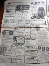 Cumhuriyet Gazetesi - 30 Temmuz 1950 - Savaş hedefi yazan Nadir Nadi Başmakale - Barışseverler Cemiyeti hakkında tahkikat - Behice Boran Adnan Cemgil Vahdettin ve matbaacı Kemal Tevkif edildiler - muhalefet başbakan Adnan Menderes'in demecine cevap veriyor - Belçika ihtilale doğru gidiyor fotoğraf - Celal Bayar yalova'ya geldi - Marmara'da meçhul bir denizaltı yoktur - Kore'de artık ricat edilmeyecek - türkiye-avusturya atletizm karşılaşması - paris'teki komünist Türk talebeleri - diploma alanı hemşireler fotoğraf - haftanın şakaları yazan Burhan Felek - korku yazan Falih Rıfkı Atay - Türkiye güzellik kraliçesi müsabakası Neriman Köksal fotoğraf - posta güvercini yazan Kerime Nadir yazı dizisi - memleketimize İlk defa kadın boks turnuvası Perapalas arkası Eldorado bahçesinde - Beşiktaş Kulübü Başkanı Ekrem Amaç'ın bir teşebbüsü - Müzeyyen Senar Işıl Mefharet Yıldırım Perihan Altındağ Sözeri Cağaloğlu Çiftesaraylar bahçesinde - Üç Silahşörler yazan Alexandre Dumas - Emirgan yalıları