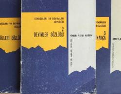 Atasözleri ve Deyimler Sözlüğü Dizin ve Kaynakça   ( 3 Cilt Takım )