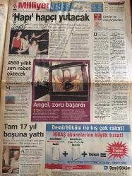 MİLLİYET GAZETESİ DOĞUM GÜNÜ HEDİYESİ - 28 AĞUSTOS 2002 -TAM TAKIM 32 SAYFADIR -Kemal Derviş-Rahşan Ecevit-Bülent Ecevit-Nurettin Ersin-Hikmet Çetin-Ömer Oral-Kemal Derviş-İsmail Cem-Hasan Cemal-Güngör Cıvaoğlu-Toygar Bayatlı-Nurettin Ersin-Ali Şen-Rıdvan Dilmen-Haim Revivo-Yusuf Dursun-Marcus Merk-Yaşar Saygı-Erdoğan Şenay-Gürcan Bilgiç-Bilgin Gökberk-Mehmet Demircan-Hakan Ünsal-Batista-Fatih Terim-Ümit Davala-Litmanen-Christian-Ali Eren-Lucescu-İsmail Ünal-Mirsad Türkcan-Hidayet Türkoğlu-Vedat Danacı-Aydın Örs-Burhan Felek-Haluk Ulusoy-Oğün Temizkanoğlu-Mehmet Ali Yalçındağ-Kemal Derviş-Süper bakanlık istiyor-Alçak koltuk-Baraj ittifakı-Hesap günü-Fener 100’üne bulaştırdı-Cehennem ateşi-Ortega şoku-Hakan ile yeniden-İthal ceza çıktı-Hido’dan son mesajlar