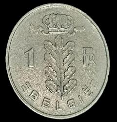 Belçika 1951 1 Frank