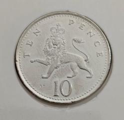 İNGİLTERE BİRLEŞİK KRALLIK 10 PENCE 1992