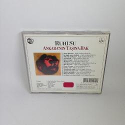 CD Ruhi Su, Ankara'nın taşına bak. 1993 kırmızı bandrol dönem baskı albümü. Orijinal. Sorunsuz çalışıyor