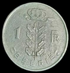Belçika 1951 1 Frank