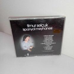 CD Timur Selçuk İspanyol Meyhanesi, 1992 sarı bandrol dönem baskı albüm. Orijinal. sorunsuz çalışıyor.