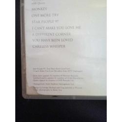 DVD George Michael ladies and Gentlemen the best of George Michael. Orijinal. sorunsuz çalışıyor.