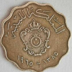 LİBYA 1965  5 MİLİM