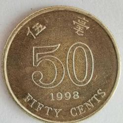 HONG KONG  1998  50 CENT
