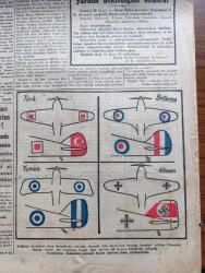 Cumhuriyet Gazetesi - 26 İkinciteşrin (Kasım) 1940 - örfi idare başlarken yazan Nadir Nadi Başmakale - örfi idare komutanı Ali Rıza Artunkal işe başladı fotoğraf - Edirne'den yükselen Türk'ün sesi - Serhat şehrimizin Kurtuluş Bayramı Dün muazzam tezahüratla tesid edildi - Yunan ordusu Ergiri Ve Pogradeç'i de işgal etti - Almanya İtalyan ve Yunan harbini harp saymıyor - Amerika İngiltere'ye Kredi açmayı da kabul ediyor - müthiş hava akınları oldu - İngilizler yalnız bir Alman tersanesine 2000 bomba attılar - korgeneral Ali Rıza Artunkal'ın beyannamesi - Millet Meclisi örfi idare kanununu tasdik etti - hiçbir hadise yoktur ki hatta saati saatine Ankara'nın gözünden kaçsın - Yunan ordularının dünkü harekatla ilerledikleri sahayı gösterir harita - Bulgar nazırları Berlin'e gitmekten vazgeçtiler - Fransa'ya ne oldu yazan Gordon Waterfield Yazı Dizisi - hava müdafaası karşısında vatandaşın vazifesi - iki gönül bir olunca filmi Sümer sinemasında - Fatma Rüşdi'nin oynadığı saadet yuvası filmi