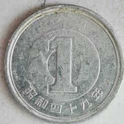 JAPONYA 1974  1 YEN