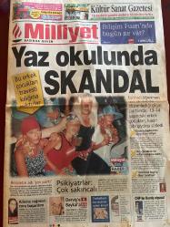 MİLLİYET GAZETESİ DOĞUM GÜNÜ HEDİYESİ - 5 EYLÜL 2002 -TAM TAKIM 30 SAYFADIR -Nedim Uzun-Saime Aksu-Kenan Evren-Derviş-Baykal-Hasan Cemal-Hakan Şükür-Şenol Güneş-Rüştü Reçber-Arif Erdem-Emre Belözoğlu-Serhat Akın-Fatih Terim-Mircea Lucescu-Tarkan-Orhan Yıldırım-Haluk Ulusoy-Mustafa Taşar-Lütfi Ergün-Bilgin Gökberk-Gökhan Türe-Aydın Örs-Revio-Washington-Ebru Köksaldı-Yalçın Türk-Erhan Telli-Yılmaz Erdoğan-Michael Douglas-Frank Sinatra-Brad Pitt-Pınar Aktaş Yaz okulunda skandal-Psikiyatırlar: Çok sakıncalı-Aileme rağmen zoru başardım-Derviş’e 6 Baykal’a 66 dakika-Tarikatların bu seçimde oyları kime?-CHP’de Derviş olgusu-Güneş, günah çıkardı-Forvette reform-Madalya Yılmaz’dan-Paramparça-Koptuk bir kere-Vergi yüzsüzleri-Kıl oldum abi!-Trabzonlu çalış-İhanet etmem-Bir gün belki!-Balic geliyor-Terazi sessizliğe Yay erotizme düşkün olur-Aşka ve sevilmeye bayılır-Yaylar nikah masasına zor oturur-Onunla sakın inatlaşmayın